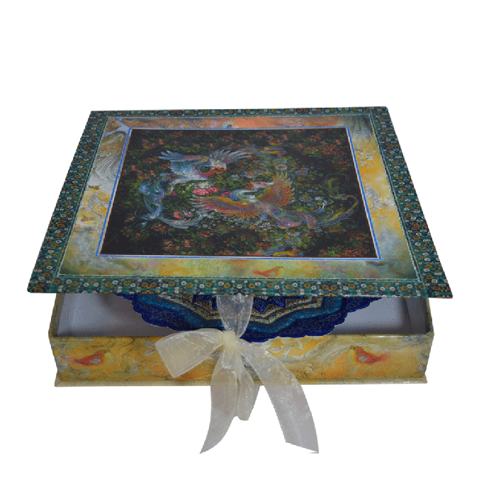 enamelling plate & Cardboard box 16 cm