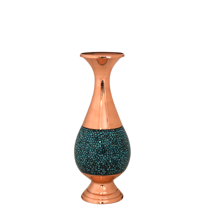 Turquoise vase 15 cm
