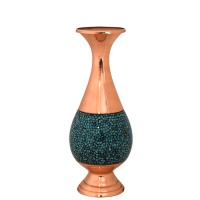  Turquoise vase 20 cm