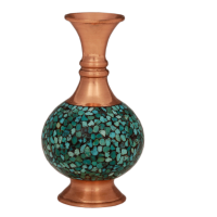 Turquoise vase 30 cm